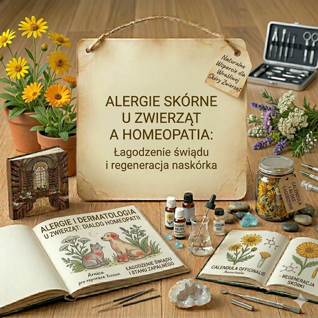 Świąd i problemy skórne u psów – Holistyczne podejście homeopatyczne